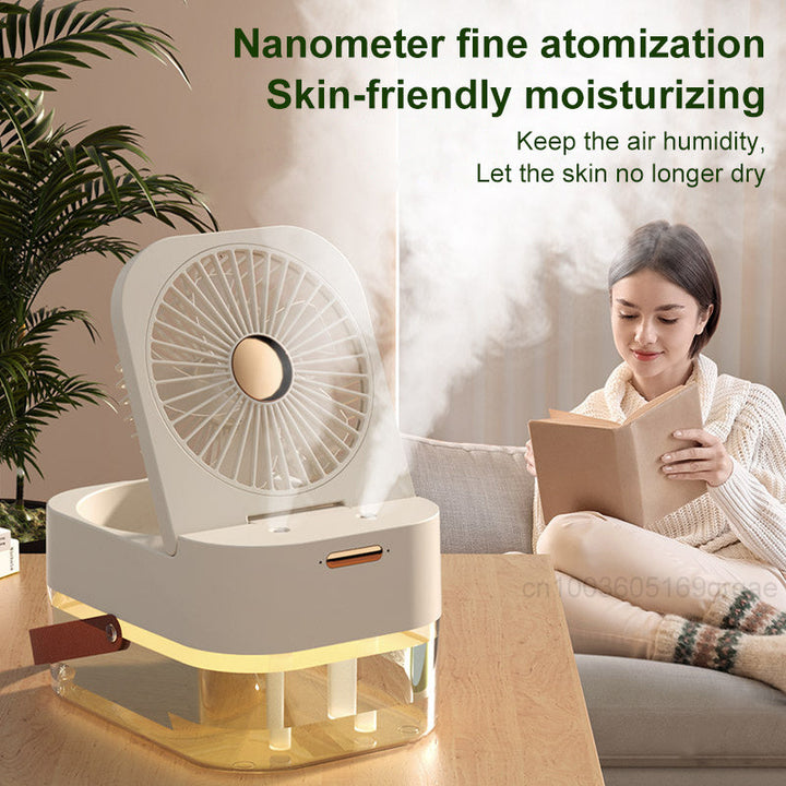 Humidifier Spray Fan Portable Fan Air Cooler