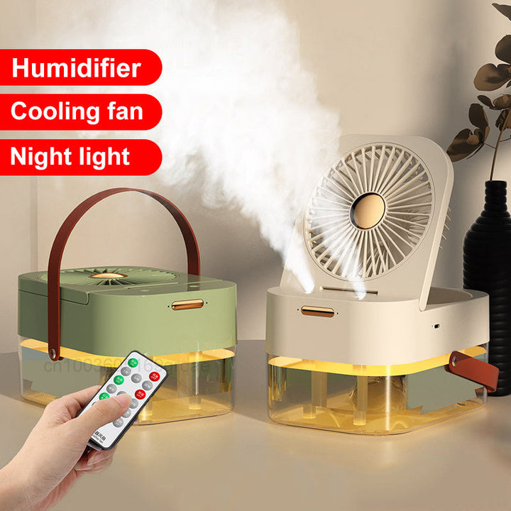 Humidifier Spray Fan Portable Fan Air Cooler