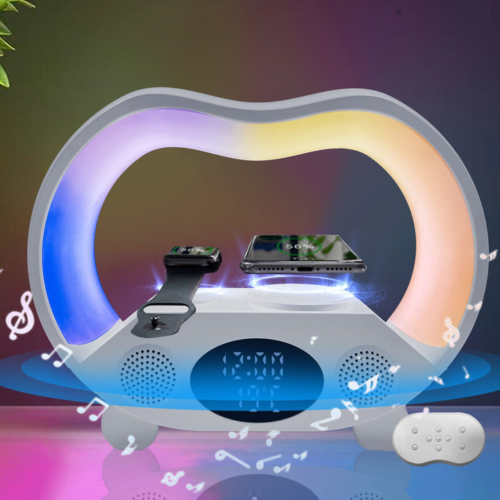 Remote Control, Bluetooth Speaker, Wireless Charger, Night Light &