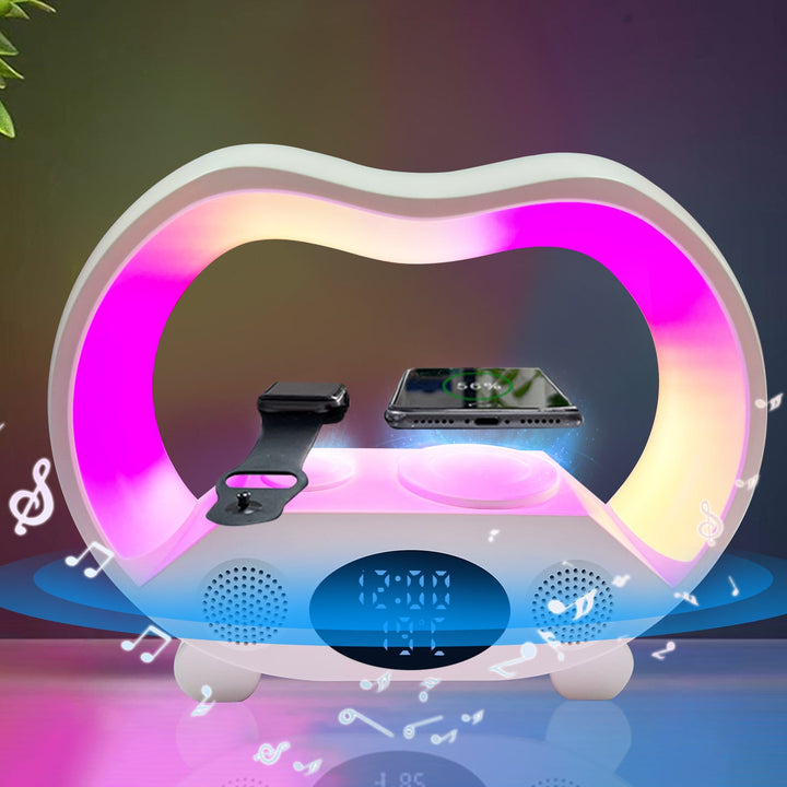 Remote Control, Bluetooth Speaker, Wireless Charger, Night Light &