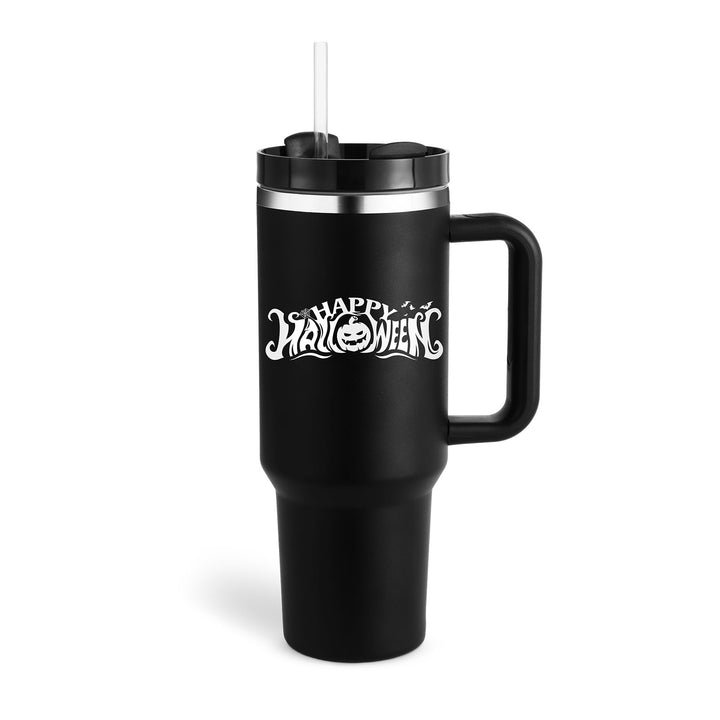 Handle Straw Insulated, Stainless Steel Spill Proof Vacuum Coffee Cup Tumbler